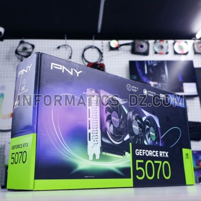 PNY GeForce RTX 5070 ARGB EPIC-X RGB Overclocked Triple Fan