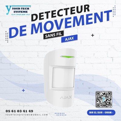 DETECTEUR DE MOUVEMENT INT BLANC AJAX