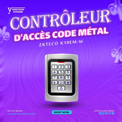 Contrôleur d'accès K10EM-W ZKTeco