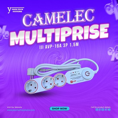 MULTIPRISE PROTECT A/B AVP 16A 3P 1.5M CAMELEC