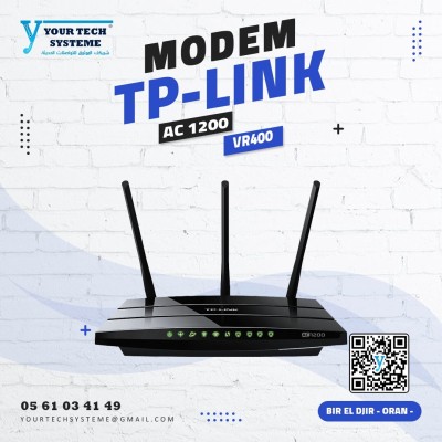 MODEM RETEUR ADSL2/ADSL2+ WIFI AC1200 V3.0 TP-LINK