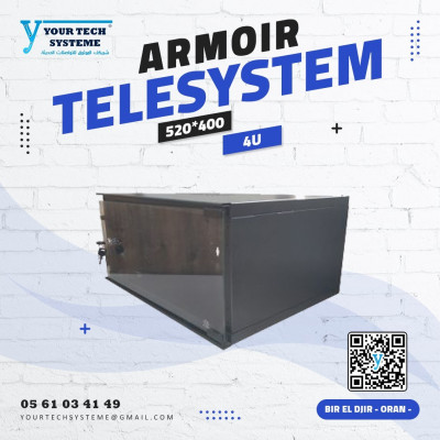 reseau-connexion-armoire-4u-19-520400-telesystem-bir-el-djir-oran-algerie