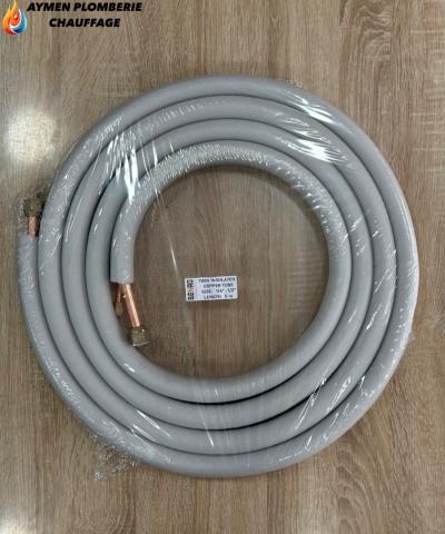 KIT CUIVRE CLIM 1/2-1/4 5M 12000 BTU