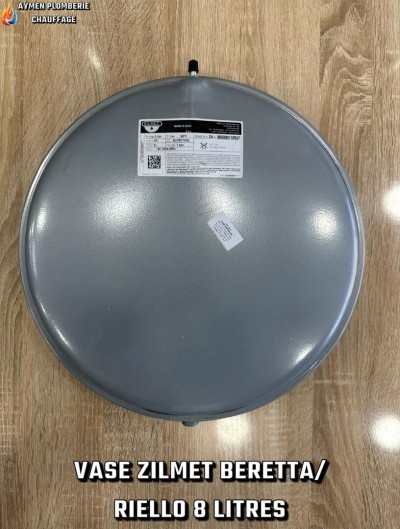 VASE ZILMET BERETTA/RIELLO 8 LITRES