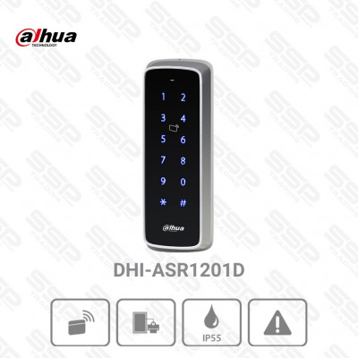 Lecteur RFID, clavier étanche à l'eau Dahua DHI-ASR1201D 