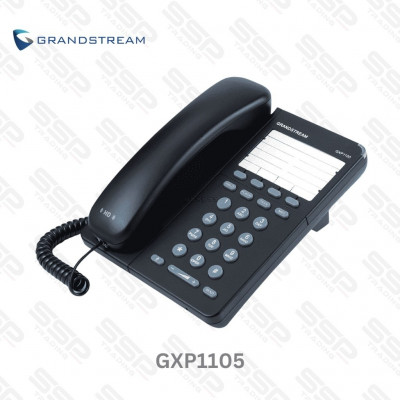 IP PHONE - GXP1105 Grandstream - 1 SIP ,HD Voice, 2xRJ45, PoE, 4 Touches programmables