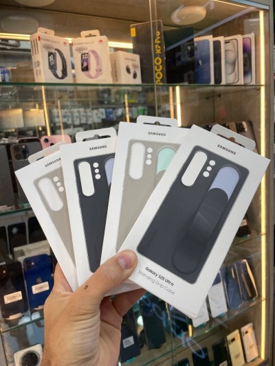 Antichoc Galaxy S25 ultra standing Grip case original Samsung 