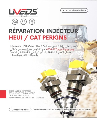 إصلاح-سيارات-و-تشخيص-reparation-injecteurs-heui-cat-perkins-دار-البيضاء-الجزائر