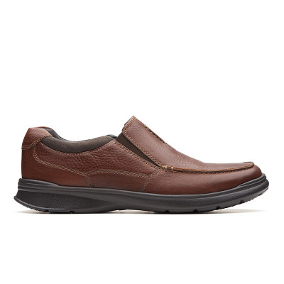 CLARKS Cotrell Free Tobacco Leather
