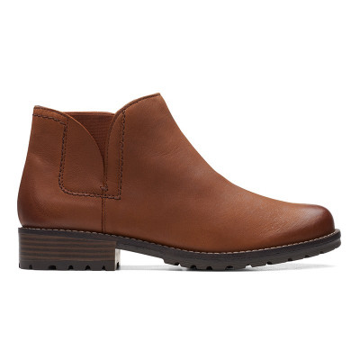 CLARKS Clarkwell Demi Dark Tan Lea