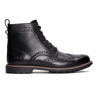 Clarks WestcombeLimit Black Leather