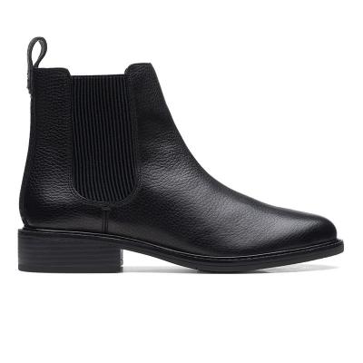 CLARKS Cologne Arlo Black Leather