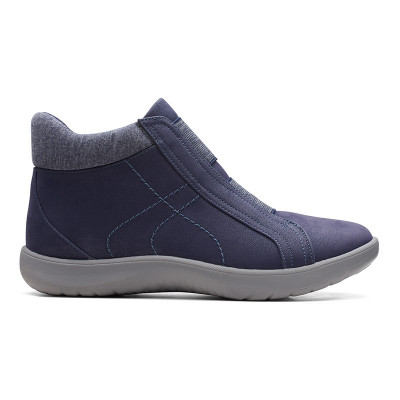 Clarks Adella Bend Dark Navy Txt