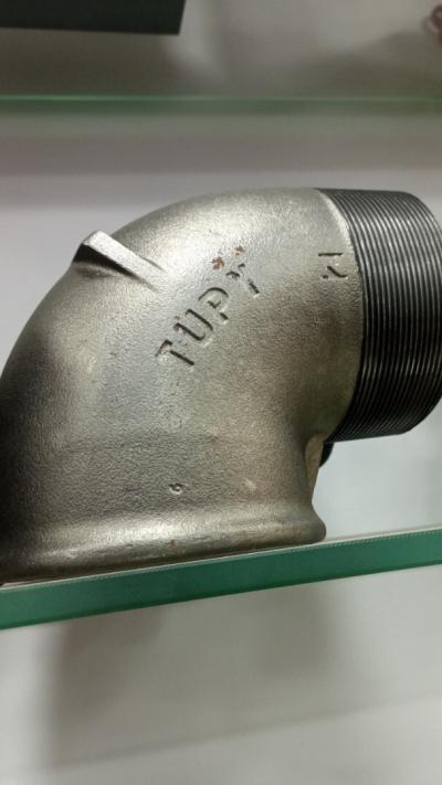 Coude electro galvanisé 