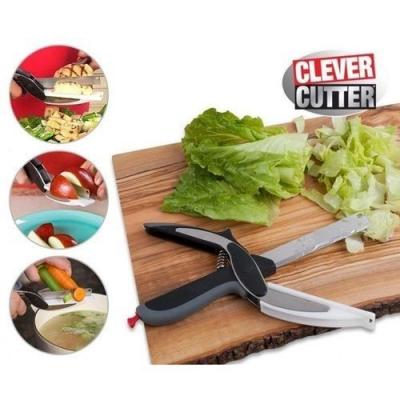 vaisselle-clever-cutter-couteauciseaux-alimentaire-planche-a-decouper-noirgris-tabla-sidi-bel-abbes-algerie