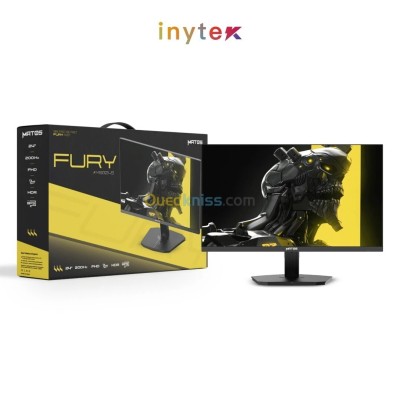 ECRAN MATOS GAMING 24" FURY MSG245 200Hz 1MS FAST IPS SPEAKER