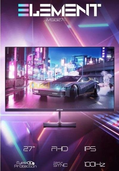 ECRAN MATOS ELEMENT MSG27A 27" FHD IPS 100Hz 1Ms