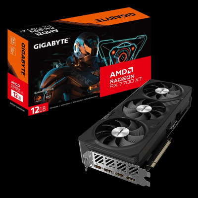 CARTE GRAPHIQUE RX 7700XT GIGABYTE GAMING OC 12GB