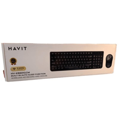 CLAVIER SOURIS Sant Fil HAVIT KB660GCM