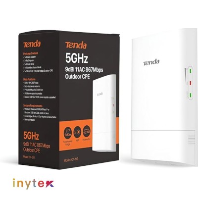 Point to Point Outdoor Tenda 5GHz 11N 433Mbps CPE O1-5G