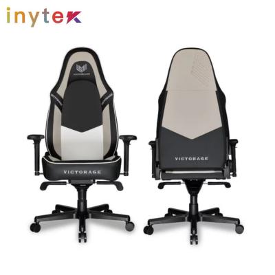 CHAISE GAMING VICTORAGE BLACK/WHITE