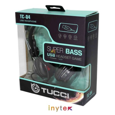 Casque Audio + Micro USB TUCCI TC-Q4
