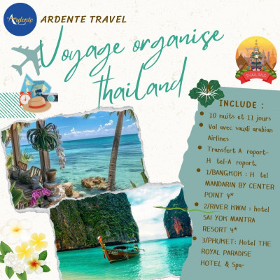 voyage organise thailand