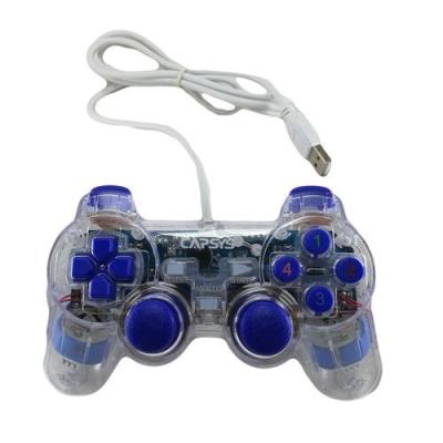 MANETTE USB VIBRANTE TRANSPARENTE CAPSYS GS506 