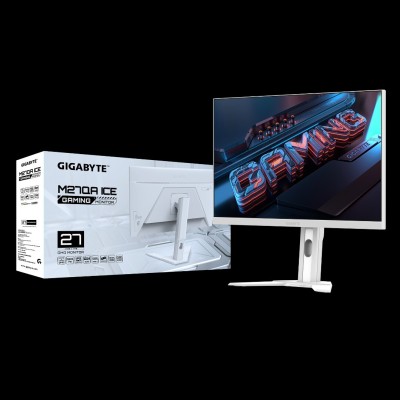 ECRAN GAMING GIGABYTE M270A ICE 27' IPS EDGE TYPE 180Hz 1MS QHD 