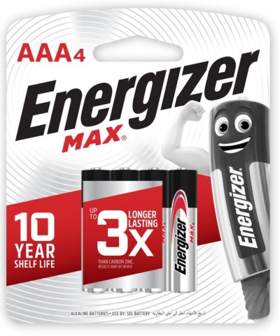 PILLE ENERGIZER MAX 4AAA-AA 