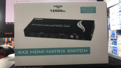 HDMI 4X2  MATRICE SWITCHEUR 