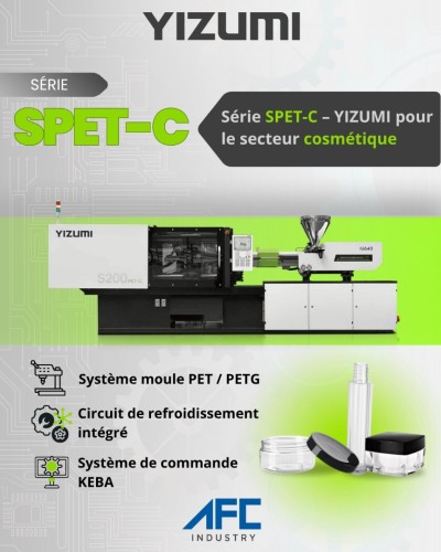 Série SPET C YIZUMI pour le secteur cosmétique