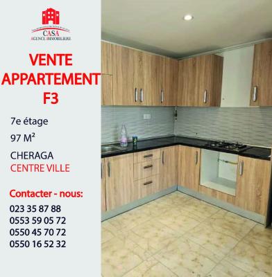 Vente Appartement F3 Alger Cheraga