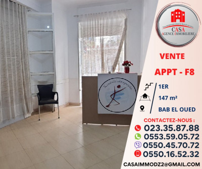 Sell Apartment F8 Algiers Bab el oued