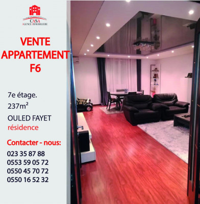 Sell Apartment F6 Alger Ouled fayet