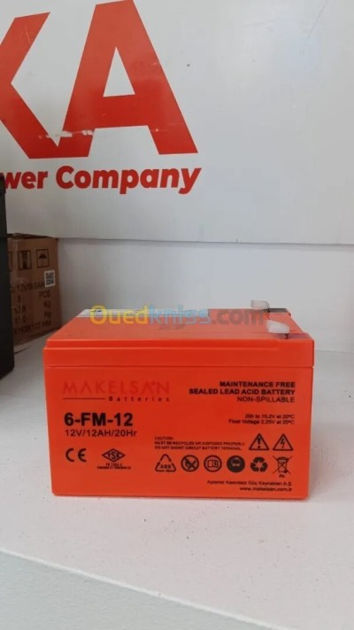 solutions Batterie 12V 12AH