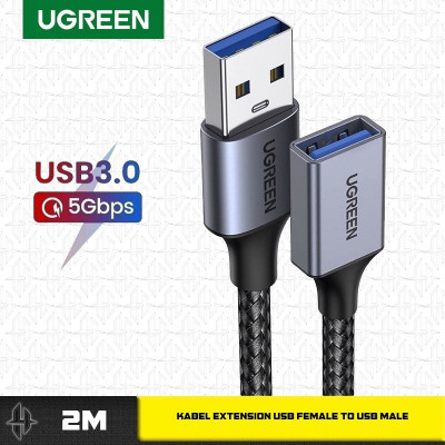 UGREEN Câble Rallonge USB 3.0 5Gbps Câble Extension USB 3.0 Mâle A vers Femelle A (1M) (2M)