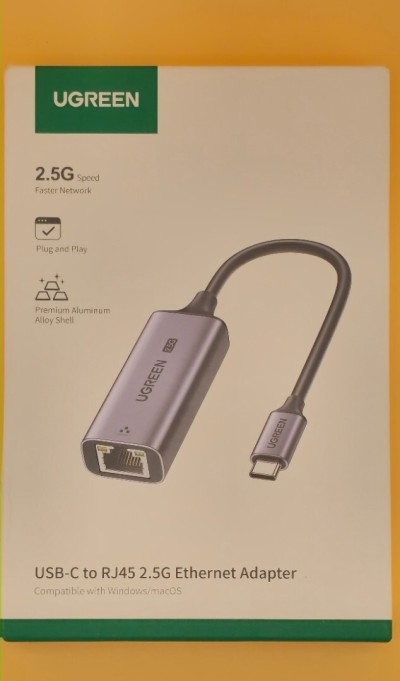 UGREEN USB C vers RJ45 Ethernet 2.5 Gigabit iPhone 16 MacBook Air iPad 2024 Surface Galaxy S25 Ultra