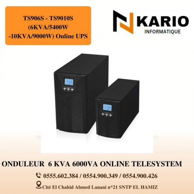 جهاز-تخزين-الطاقة-و-مثبت-الجهد-onduleur-6-kva-6000va-online-telesystem-دار-البيضاء-الجزائر