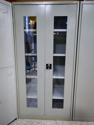 Armoire métallique demi vitrée 1er choix tôle 7 
