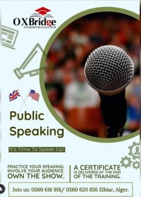 Public speaking / communication anglaise