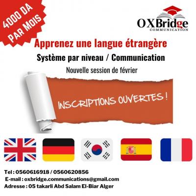 formation langues étrangères 