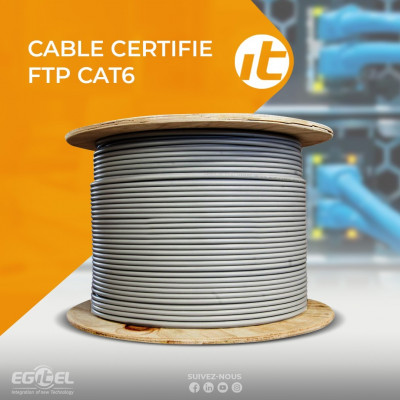 CABLE CERTIFIE  FTP CAT6