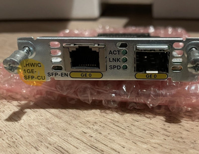 Cisco carte module Ehwic-1GE-SFP-CU