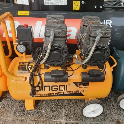 Compresseur d'air silencieux et sans huile 50L DINGQI 108150