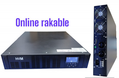 HBM Onduleur Stabilisateur+Afficheur LCD On-Line Rackable-6KVA