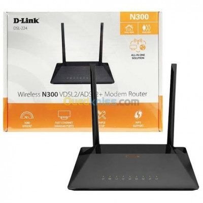 network-connection-modem-dlink-dsl-224-n300-vdsl2adsl2-ain-abid-constantine-algeria