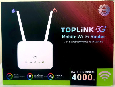 accessoires-electroniques-modem-toplink-router-5g-mobile-wi-fi-pour-toute-les-reseau-avec-batterie-4000mha-el-biar-alger-algerie