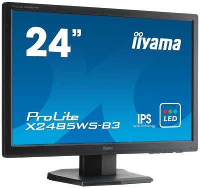 Écran iiyama ProLite X2485-WS 24" IPS Full HD - HDMI / DP / VGA - Réglable
