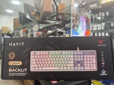 CLAVIER HAVIT GAMING KB870L MECANIQUE WHITE